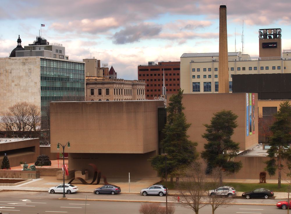 Exterior of the Everson Museum of Art
