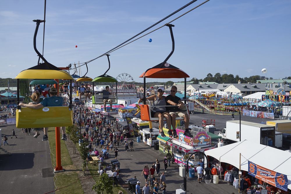 Sky ride at Great New York State Fair