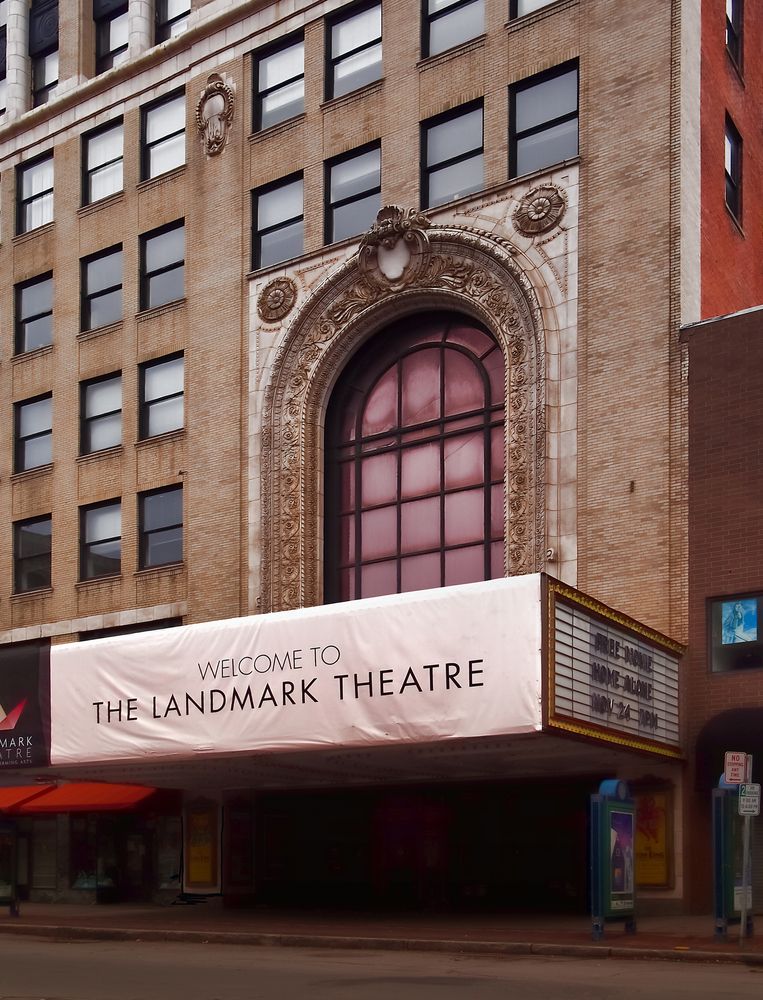 Exterior of the Landmark Theater