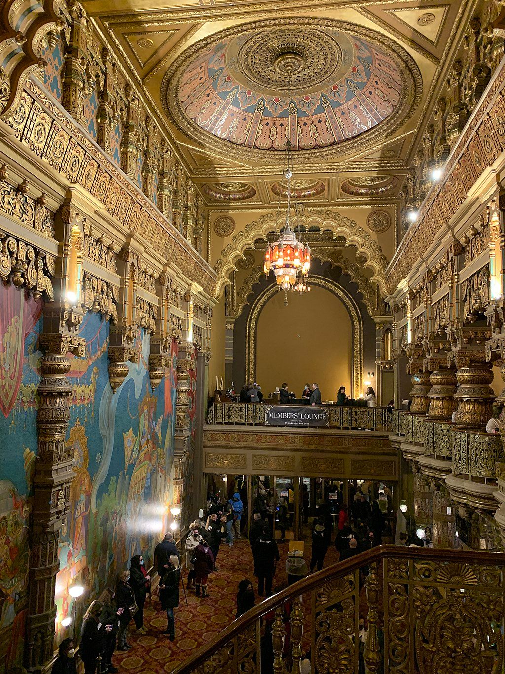Lobby of the Landmark Theater