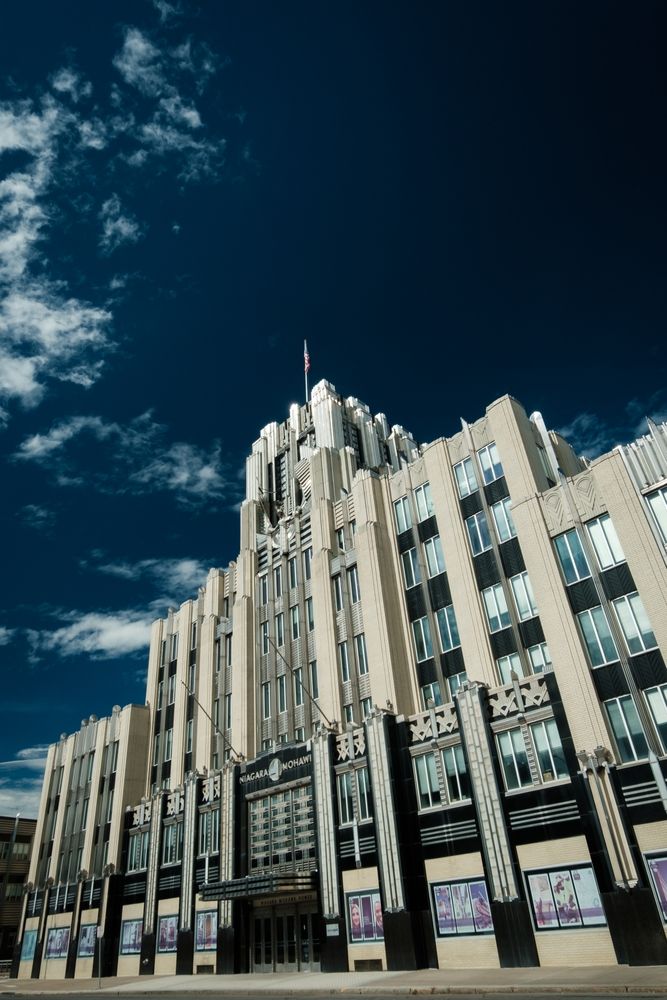 Exterior of the Niagara Mohawk Building