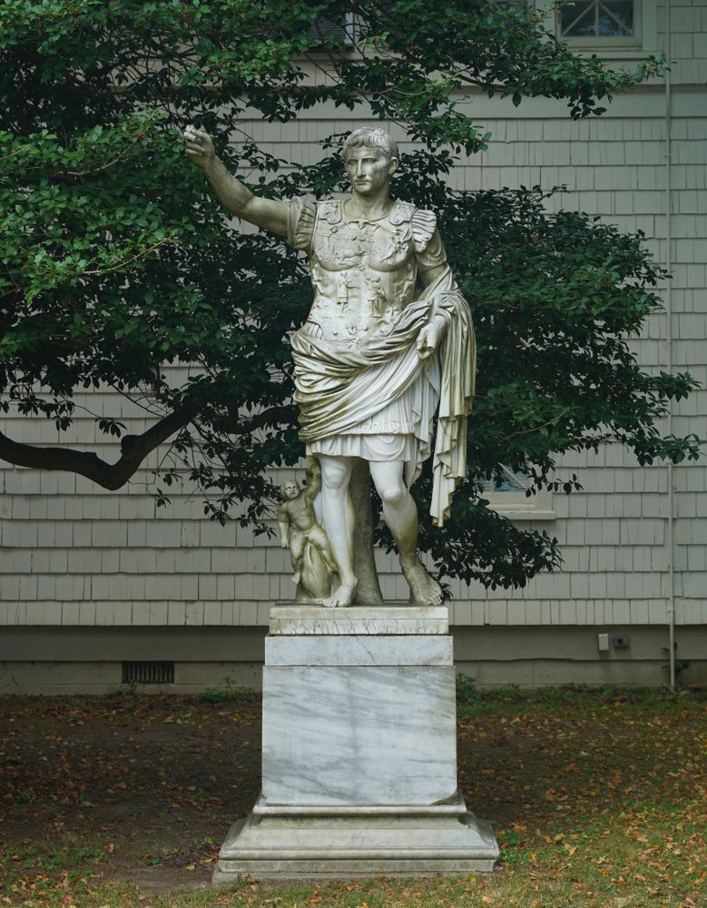 A sculpture at Southampton Arts Center