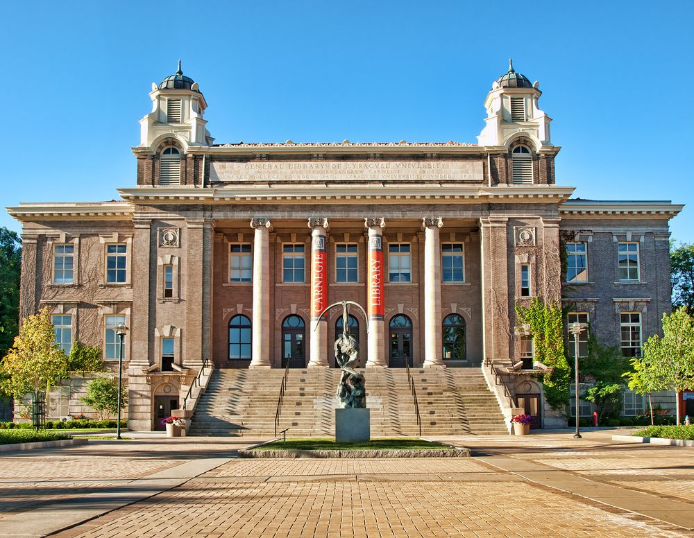 Carnegie library at Syracuse University