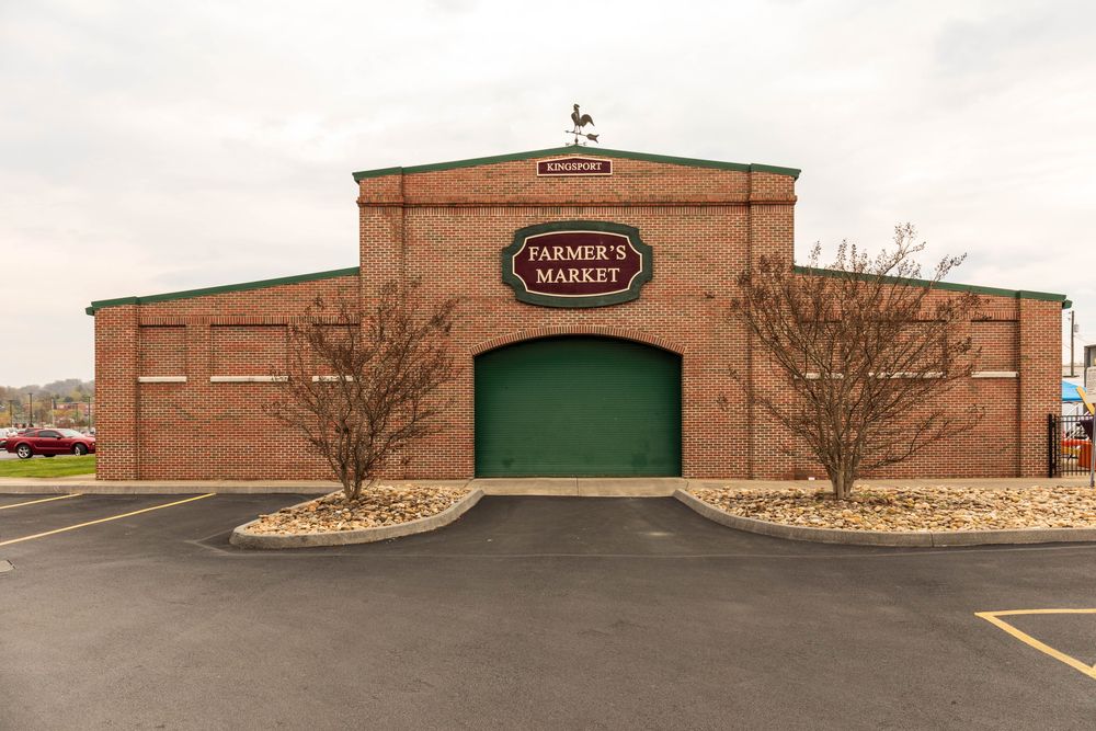 Exterior of Kingsport Farmers Market