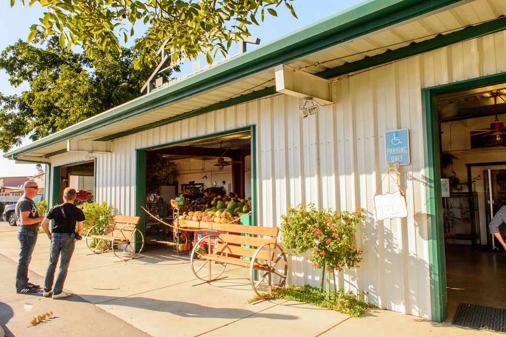 Outside View of Merced Fruit Barn