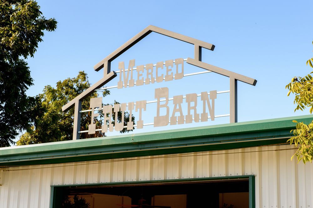 Outside View of Merced Fruit Barn