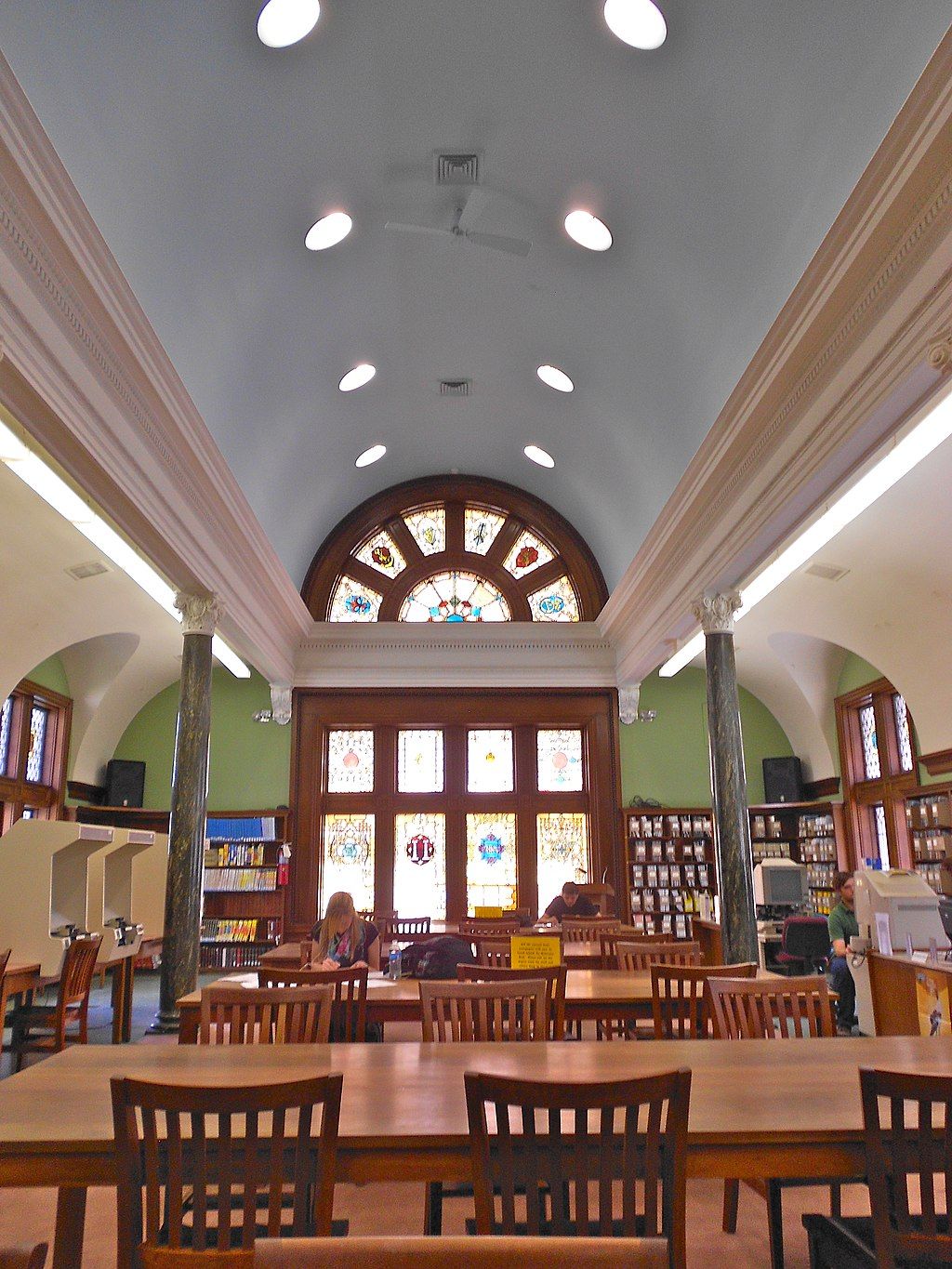 Interior of the Albright Memorial Library