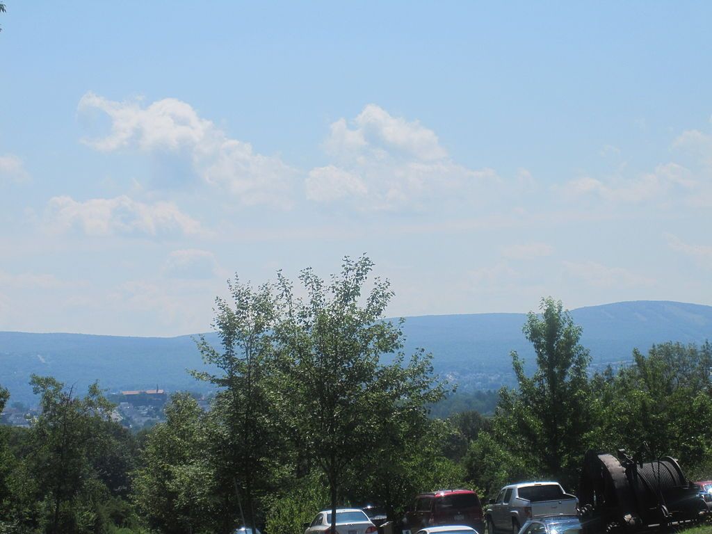 The view from McDade Park