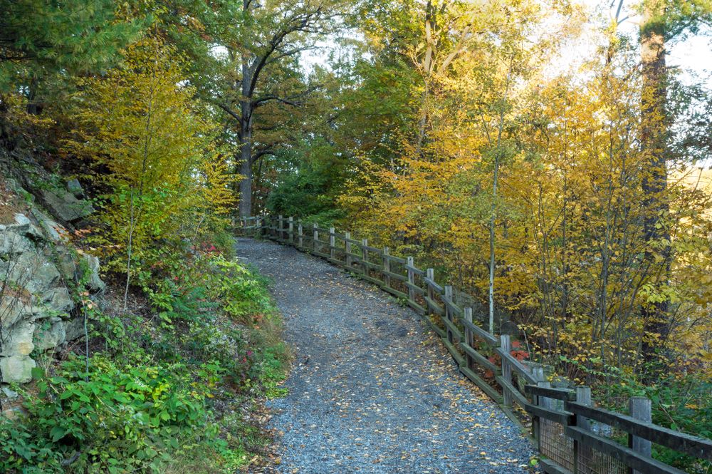 A trail at Nay Aug Park