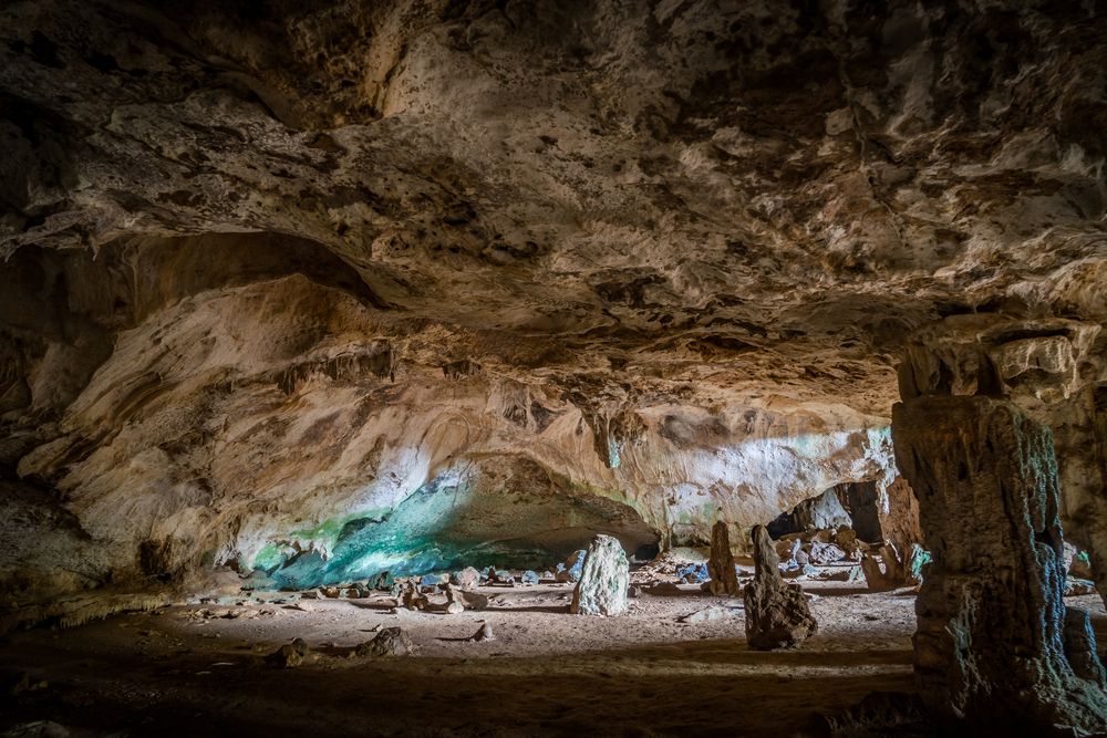 Inside Hato Caves