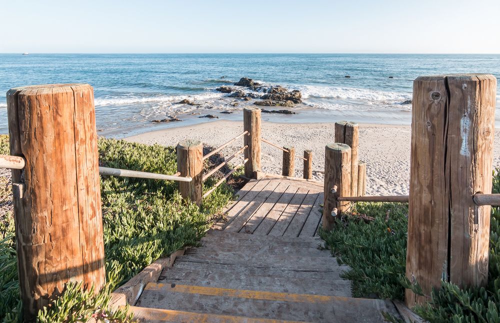 View of Carpinteria State Beach