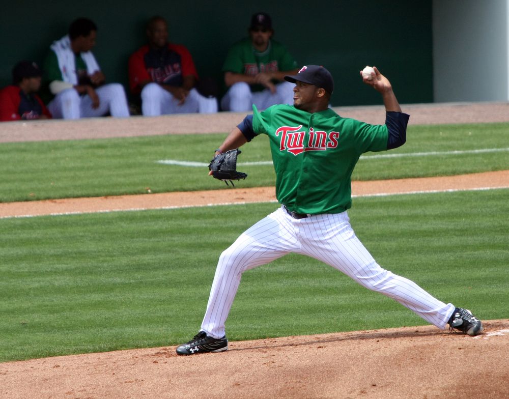 Baseball game in Hammond Stadium