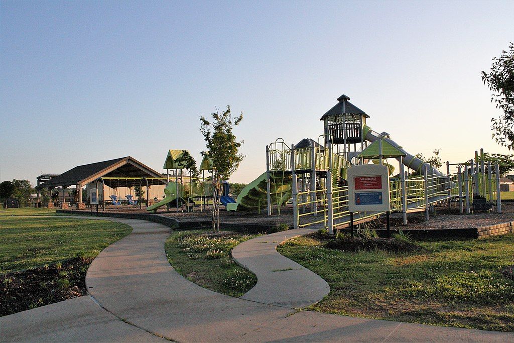 Playground at C.L. "Charlie" and Willie George Park