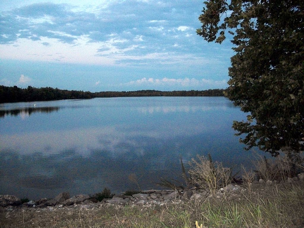 Water of Lake Fayetteville