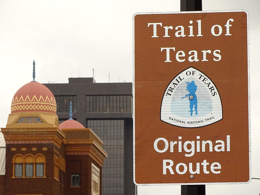 Sign of Trail of Tears