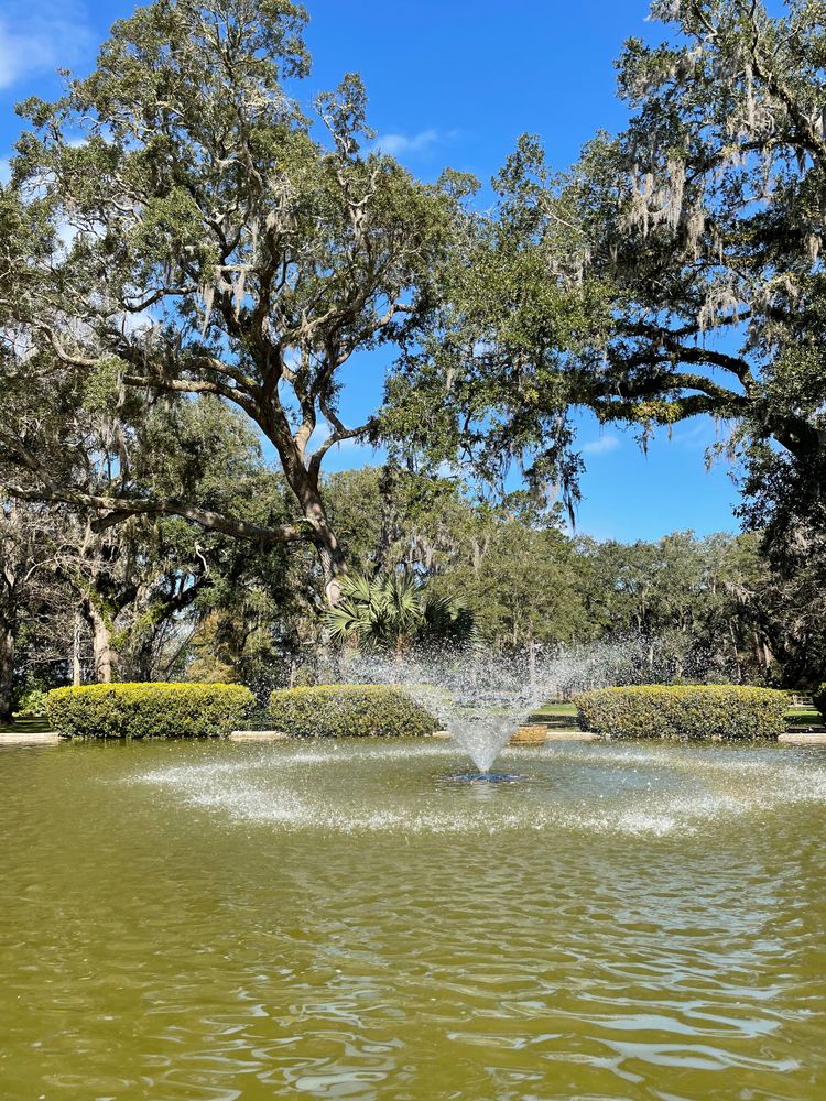 Water fountain at Eden Gardens State Park