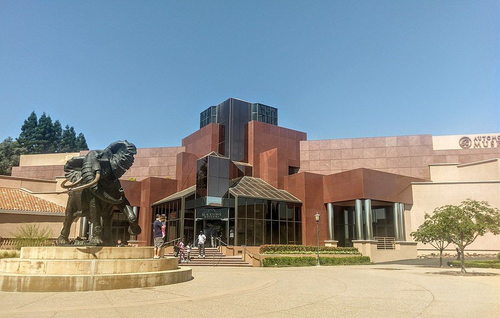 Exterior of the Blackhawk Museum