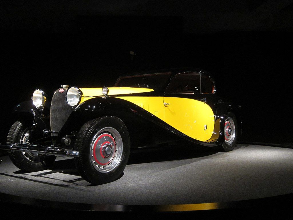 Vintage car displayed in Blackhawk Museum