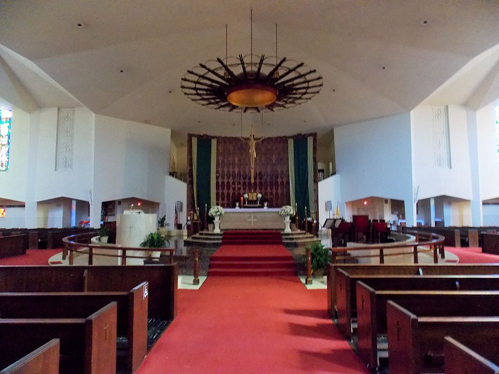 Interior of St. John the Evangelist Church