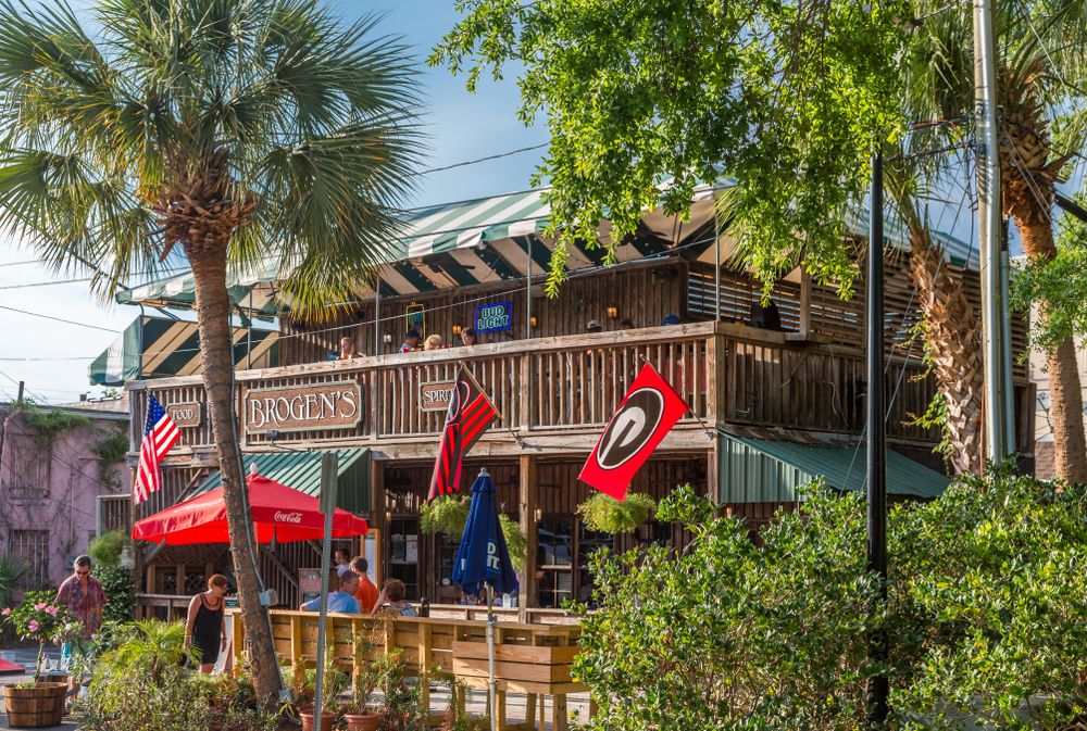 A shop at Pier Village