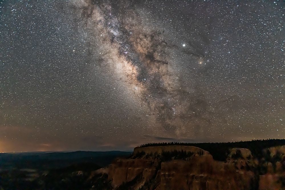 Milky way galaxy at Bryce Canyon National Park