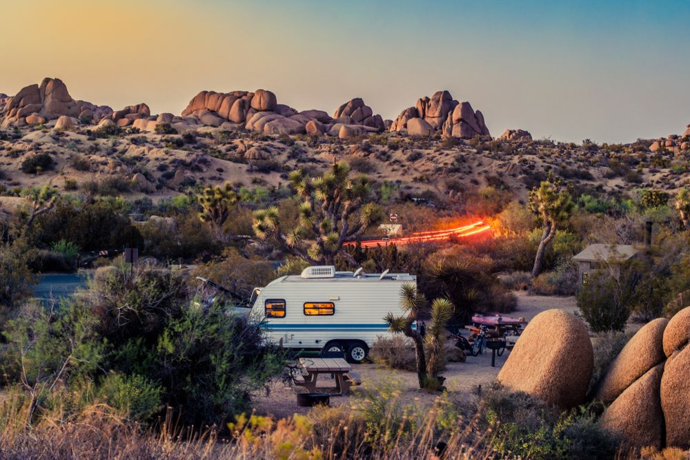 View of Joshua Tree National Park