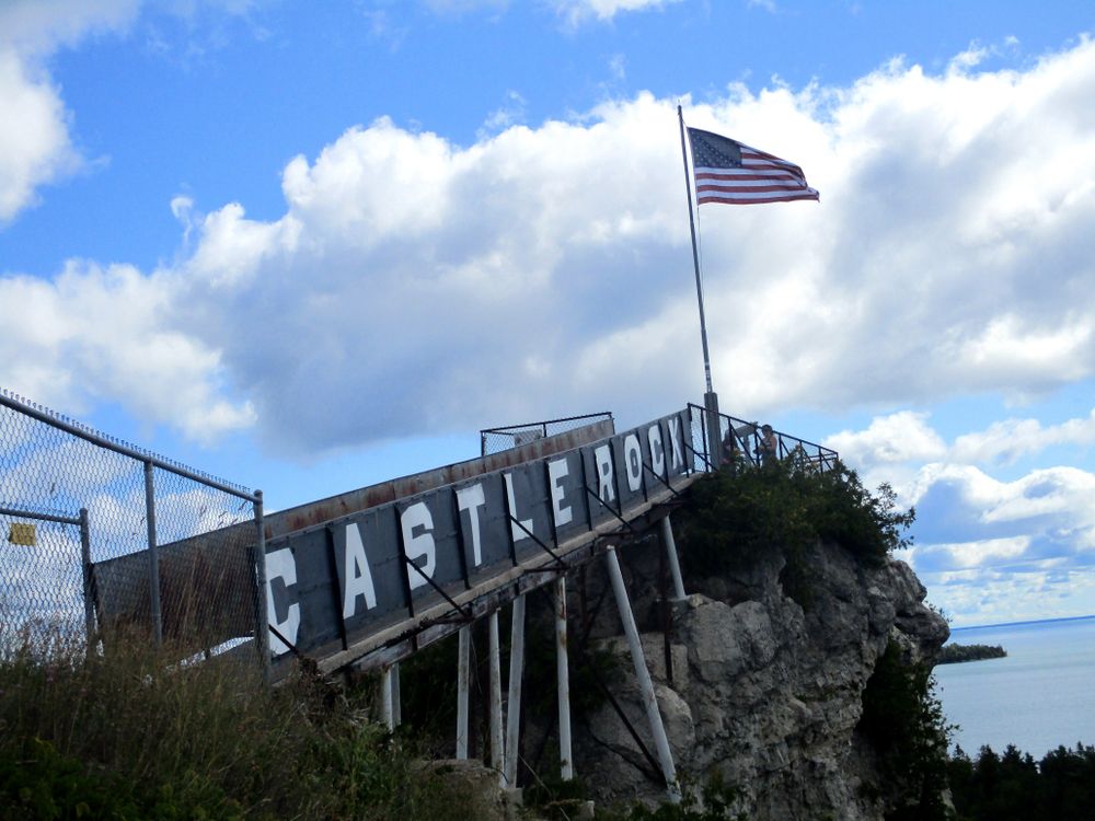 The peak of Castle Rock