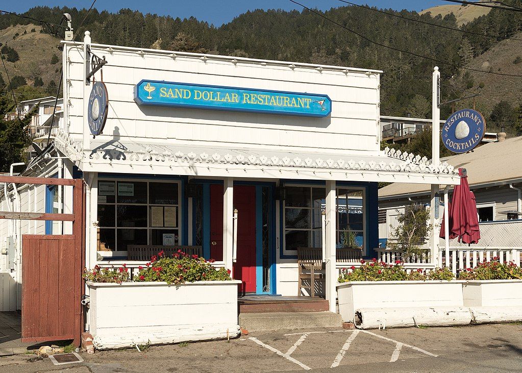 Exterior of Sand Dollar Restaurant