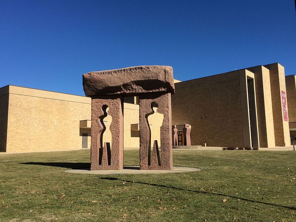 Exterior of Leach Theatre