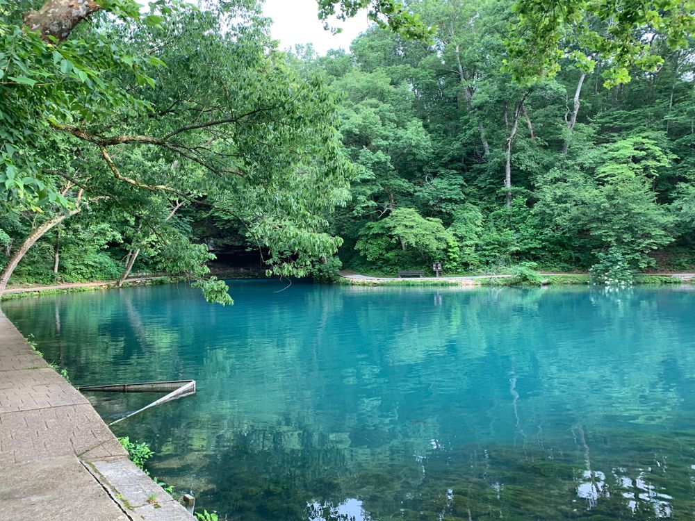 Scenic view of Maramec Spring Park