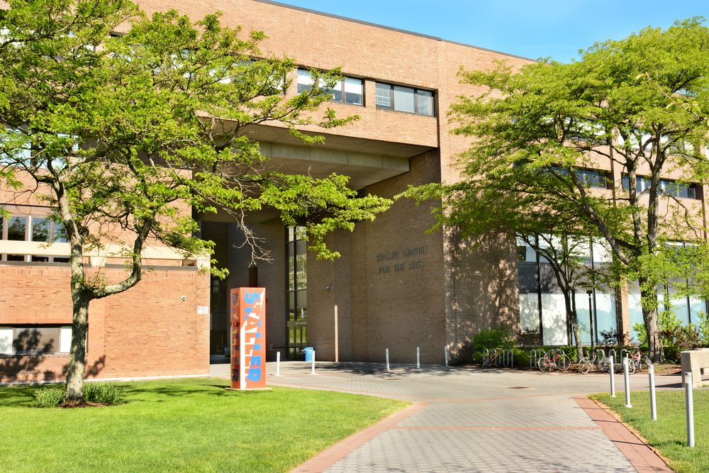 Exterior of Staller Center For the Arts