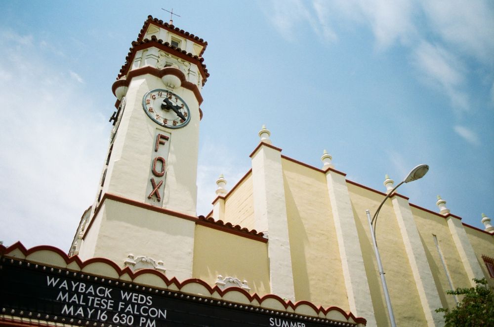 Front View of Visalia Fox Theatre