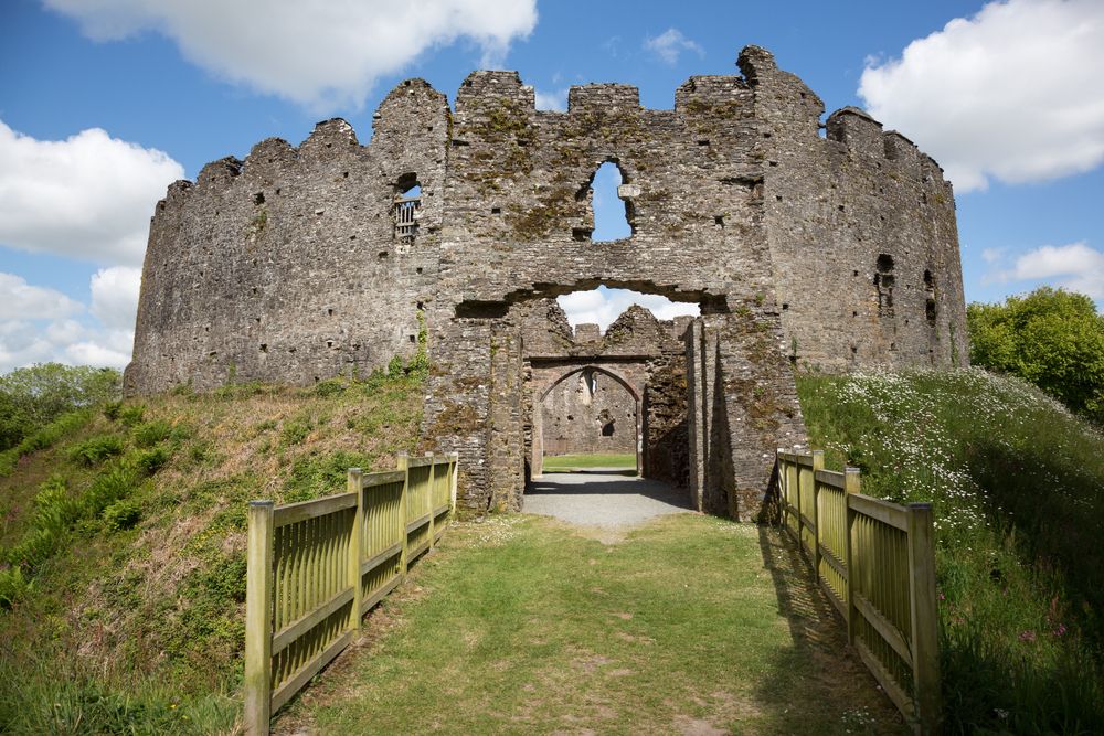 Stunning View of Restormel Castle