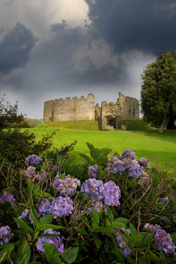 Beautiful View of Restormel Castle