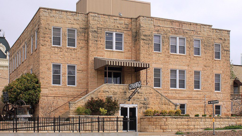Exterior of Crockett County Museum
