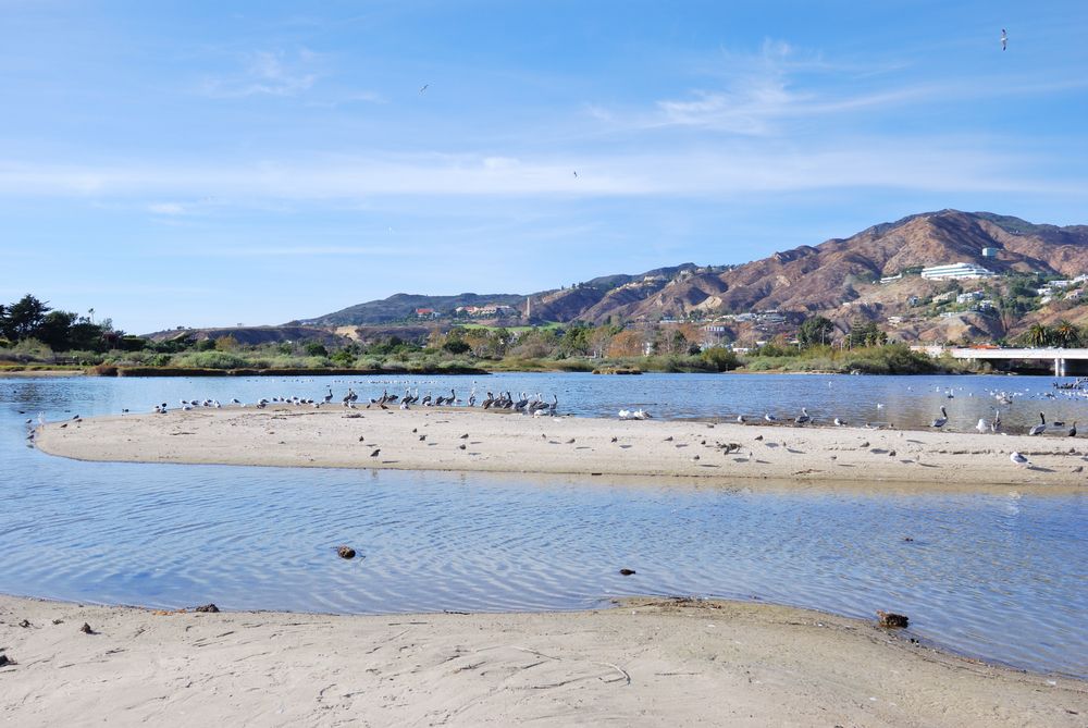 View of Malibu Lagoon State Beach