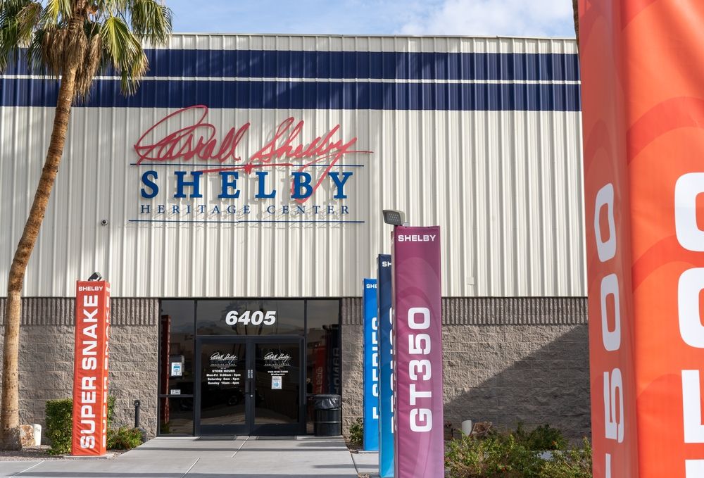 Exterior of the Carroll Shelby Museum
