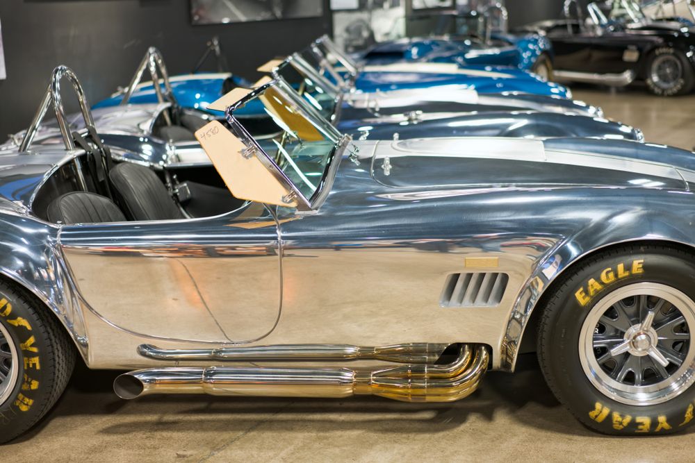 Interior of the Carroll Shelby Museum
