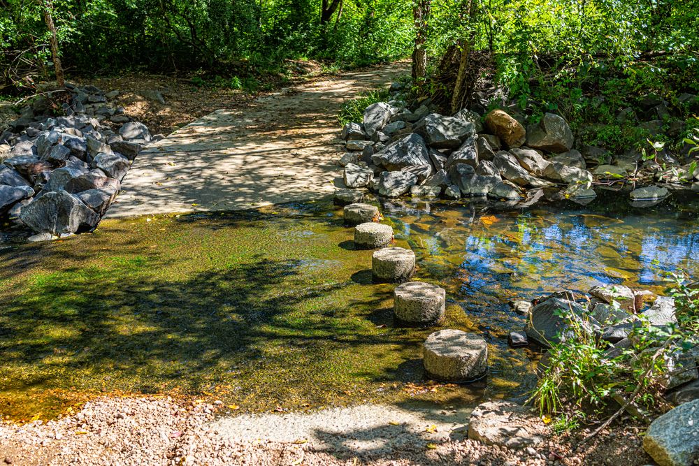 The waters of Sugarland Run Stream Valley Park