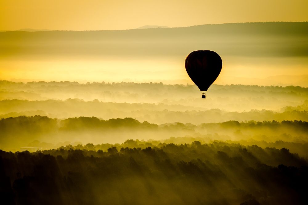 Valley Ballooning over Virginia