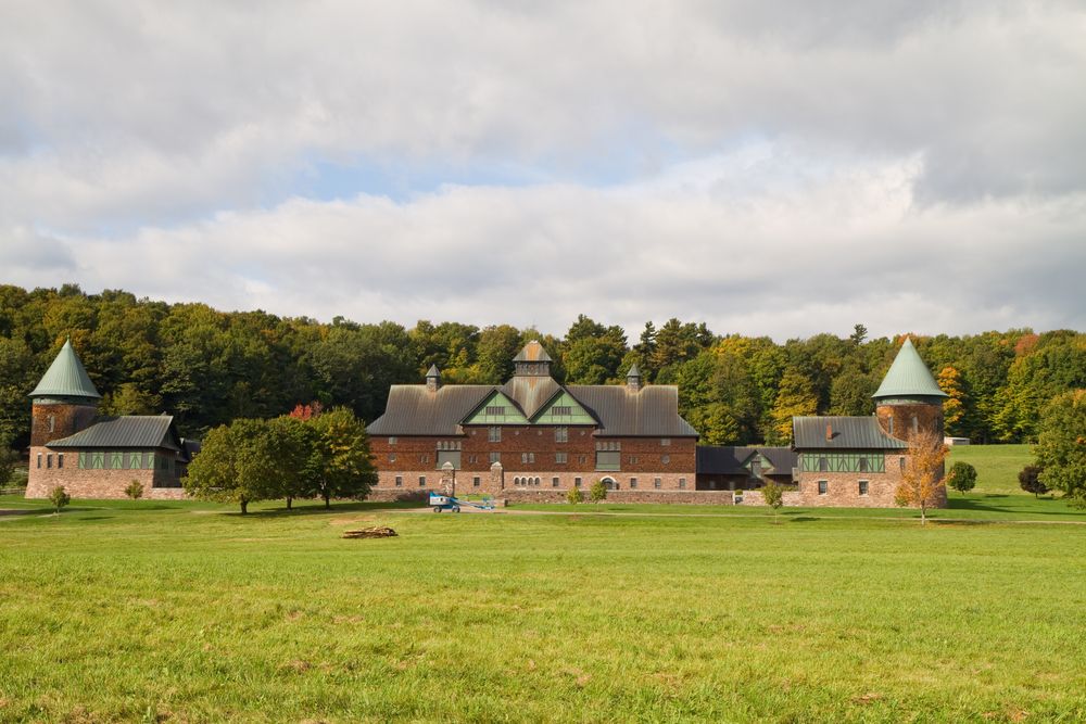 The barns at Shelburne Farms