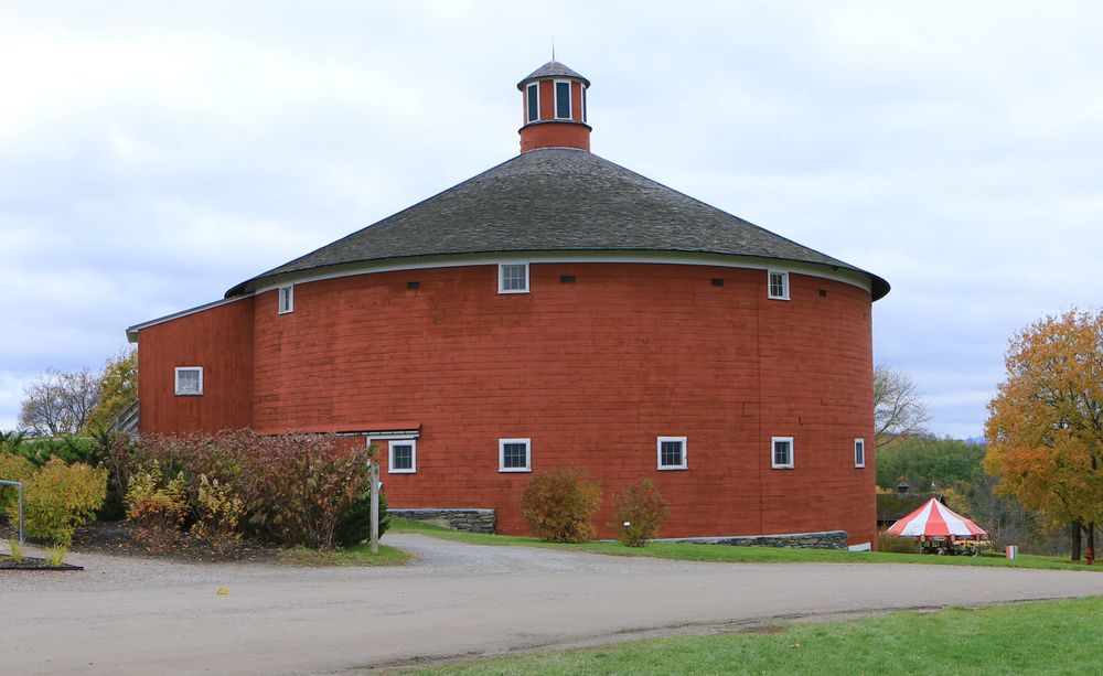 Round barn at Shelburne Museum