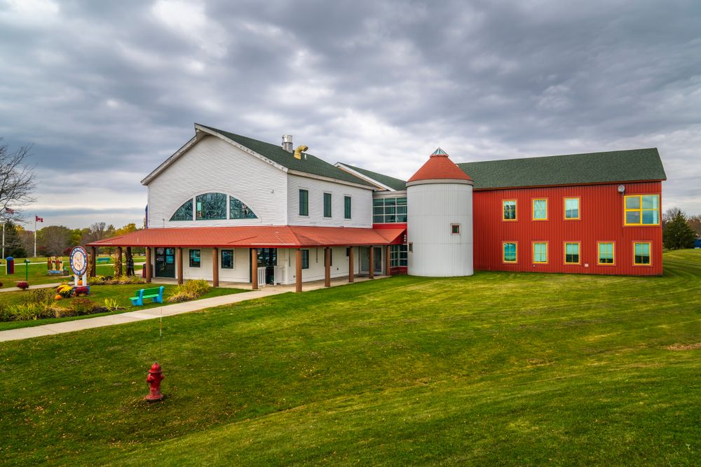 Exterior of the Vermont Teddy Bear Factory