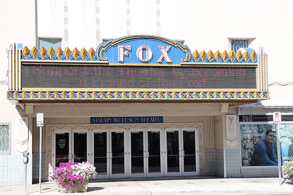 Exterior of Fox Theater