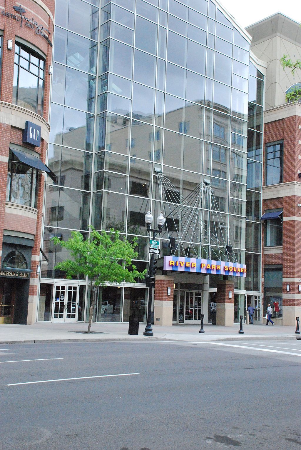 Exterior of River Park Square