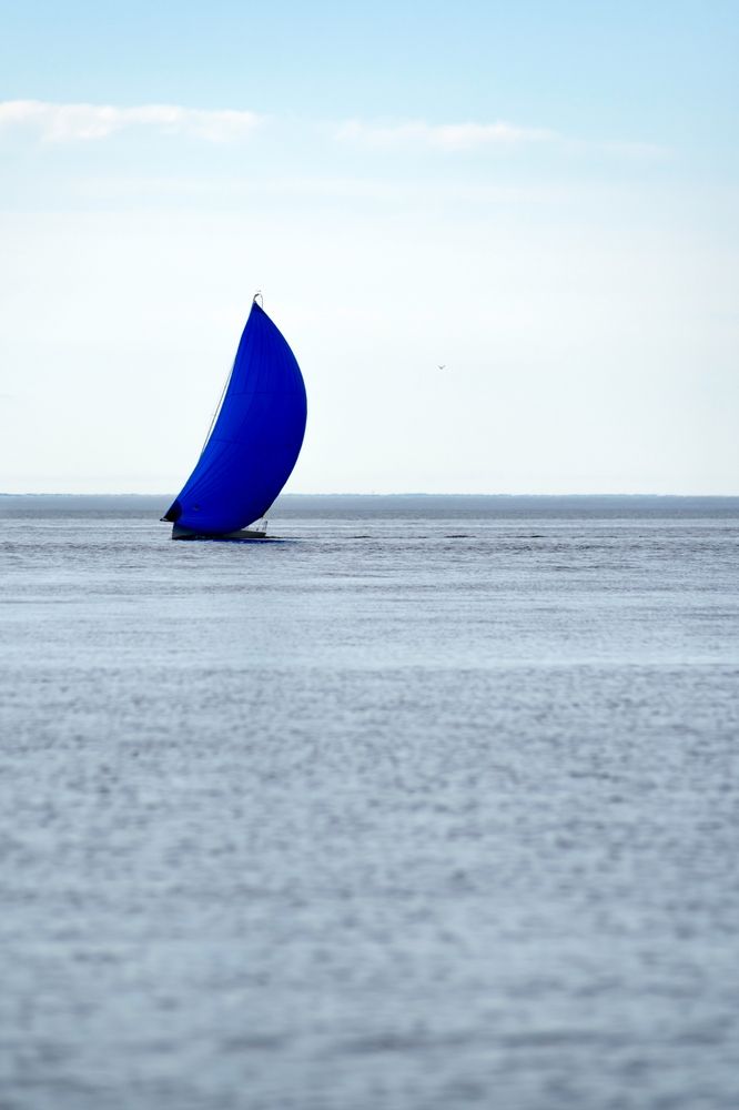 Sailboat on the waters of Lake Superior