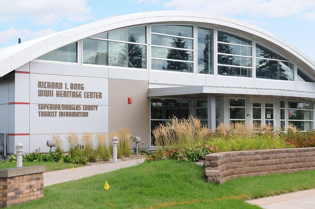 Exterior of Richard I. Bong Veterans Historical Center