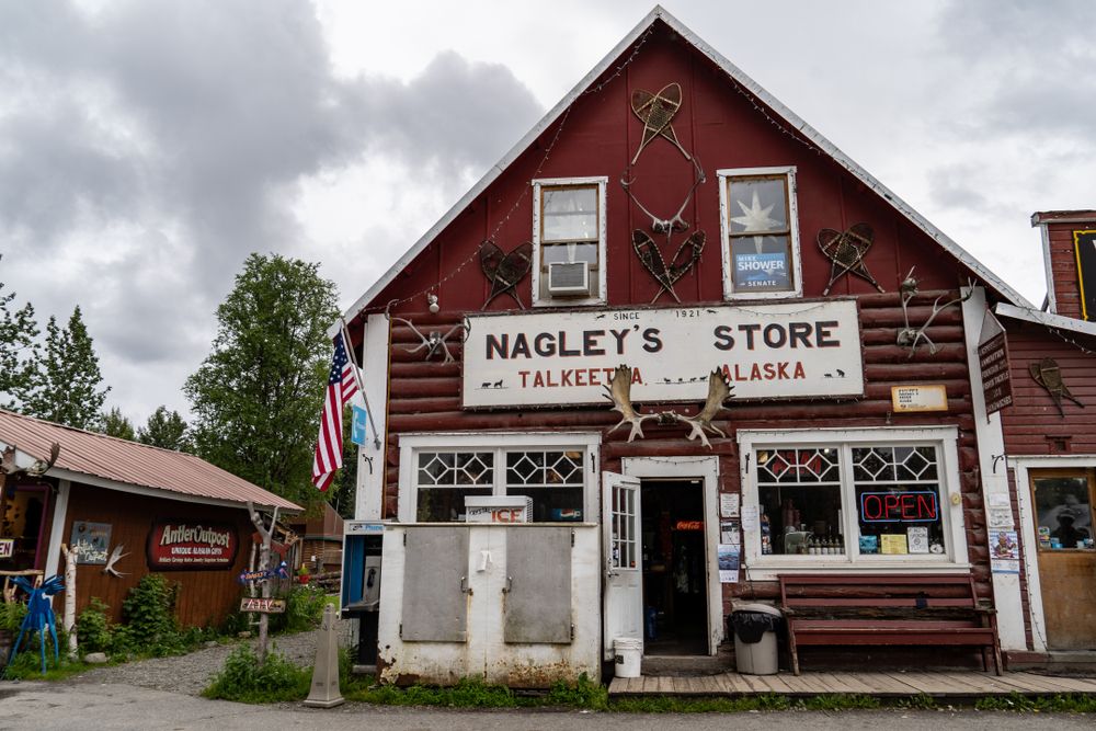 Exterior of Nagley's Store