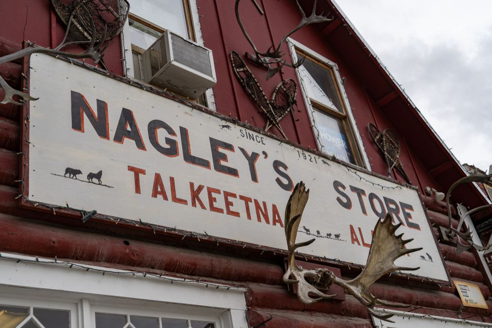 Building sign of Nagley's Store