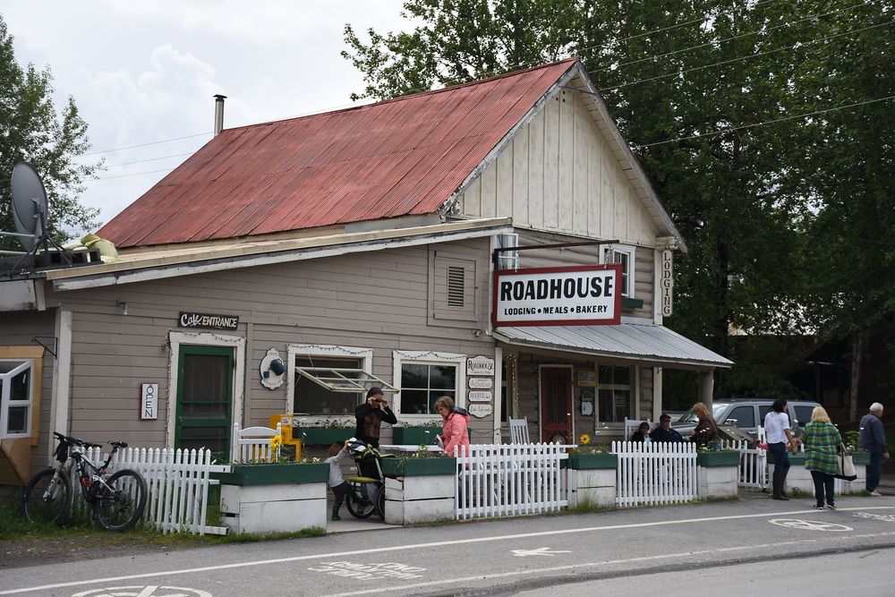 Exterior of the Talkeetna Roadhouse